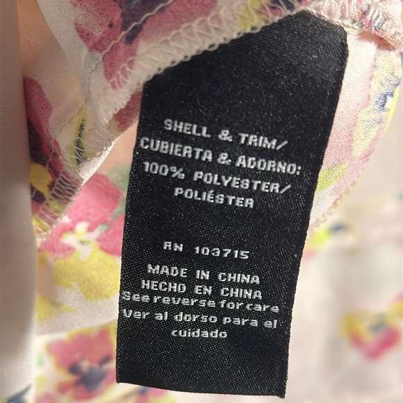 Floral Sleeveless Top - Multicolor lightweight and perfect for spring and summer - Picture 6 of 6